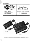 Tripp Lite PowerVerter PV 300 User's Manual