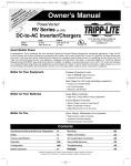 Tripp Lite PowerVerter 200502023 User's Manual