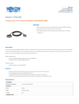 Tripp Lite P402-006 User's Manual