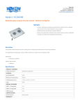 Tripp Lite NC2003SR User's Manual