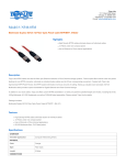 Tripp Lite N546-05M User's Manual