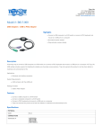 Tripp Lite B015-000 User's Manual