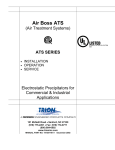 Trion Air Compressor Air Boss ATS User's Manual