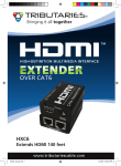 Tributaries HDMI HXC6 User's Manual