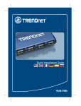 TRENDnet TU2-700 User's Manual