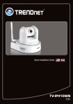 TRENDnet Webcam TV-IP410WN User's Manual