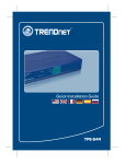 TRENDnet TPE-S44 User's Manual