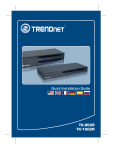 TRENDnet TK-1602R User's Manual