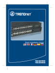 TRENDnet TEG-S2400I User's Manual