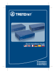 TRENDnet TE100 S55Eplus User's Manual
