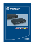 TRENDnet TE100-S16R User's Manual