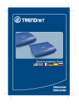 TRENDnet TDM-E400 User's Manual