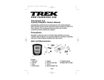 Trek Sensor 2.0 User's Manual