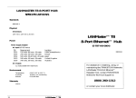 Transition Networks E-TBT-HB-0804 User's Manual