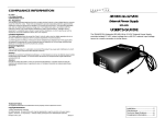 Transition Networks VDC-TO-12VDC User's Manual