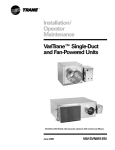 Trane VAV-SVN01E-EN User's Manual