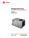 Trane PKGP-PRC003-EN User's Manual