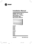 Trane MS-SVN015-EN User's Manual