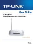 TP-Link TL-WR743ND V2 User Guide