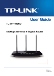 TP-Link TL-WR1043ND V3 User Guide