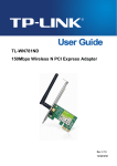 TP-Link TL-WN781ND V2 User Guide