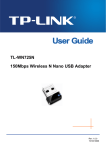 TP-Link TL-WN725N User's Manual