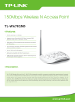 TP-Link TL-WA701ND V2 Data Sheet