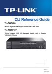 TP-Link TL-SG5428 CLI Reference Guide