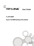 TP-Link TL-SF1008P V1 User Guide
