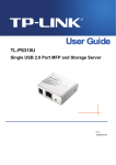 TP-Link TL-PS310U User's Manual