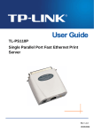 TP-Link TL-PS110P User Guide