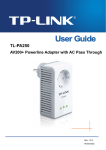 TP-Link TL-PA250 User's Manual