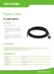TP-Link TL-ANT24PT3 Data Sheet