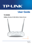 TP-Link TD-W8968 V4 User Guide