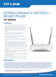 TP-Link TD-W8968 V3 Data Sheet