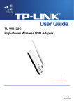 TP-Link TL-WN422G User's Manual
