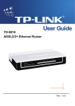 TP-Link TD-8816 User's Manual