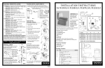 Toto MS874114S User's Manual