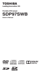 Toshiba SDP97 User's Manual