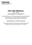 Toshiba L1343/32 User's Manual