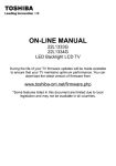 Toshiba L1334/22 User's Manual