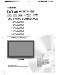 Toshiba DV665/22 User's Manual