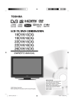 Toshiba DV615/19 User's Manual