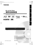 Toshiba BDX2000 User's Manual