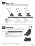 Toro HoverPro 550 Specifications