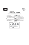 Toro Hose End Drip Kit for Tomatoes (53880) User's Manual