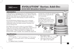 Toro EVOLUTION Series WEATHER SENSOR Installation Manual
