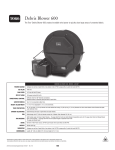 Toro Debris Blower 600 (44536) Specifications