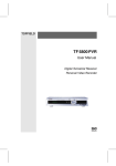 Topfield TF 5800 PVR User's Manual
