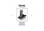 Topcom COCOON 85 User's Manual